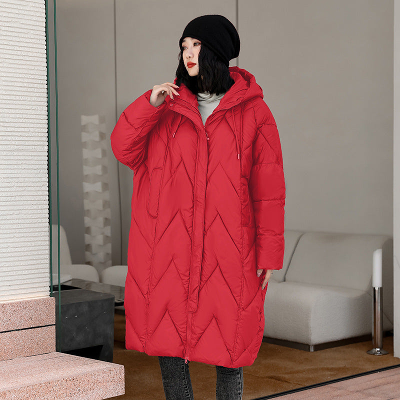 Padded Down Jacket Women's Mid-length