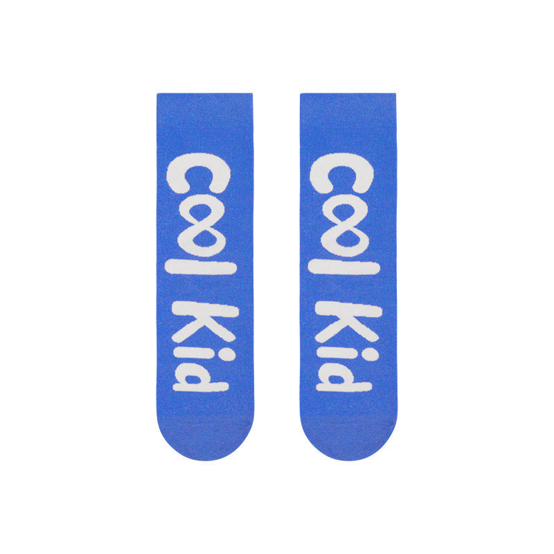 Macaron Solid Color Couple Socks Women's Tube Socks