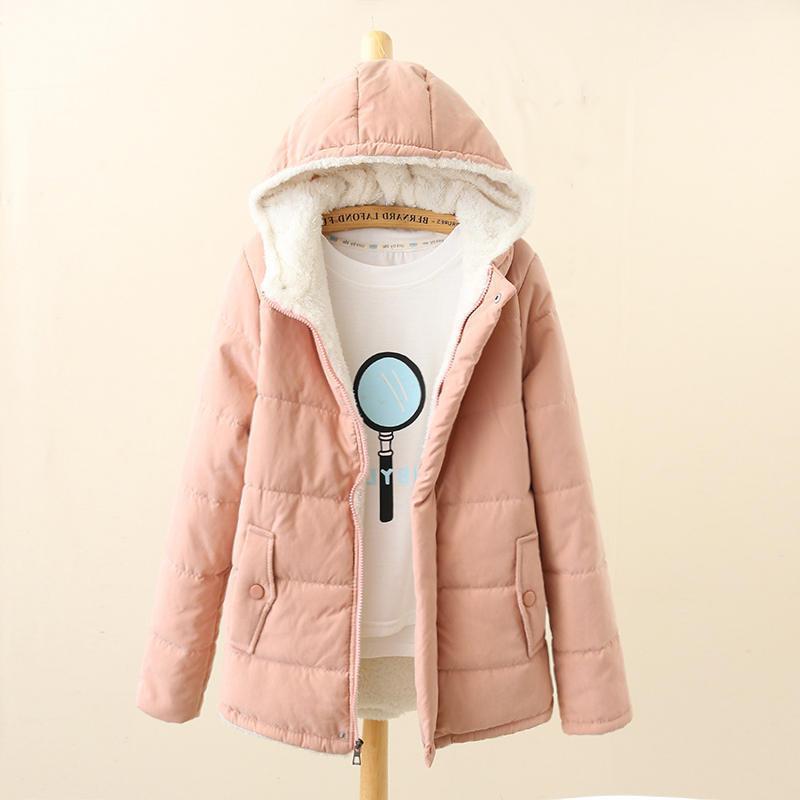 Hooded cotton coat women's long-sleeved bread coat