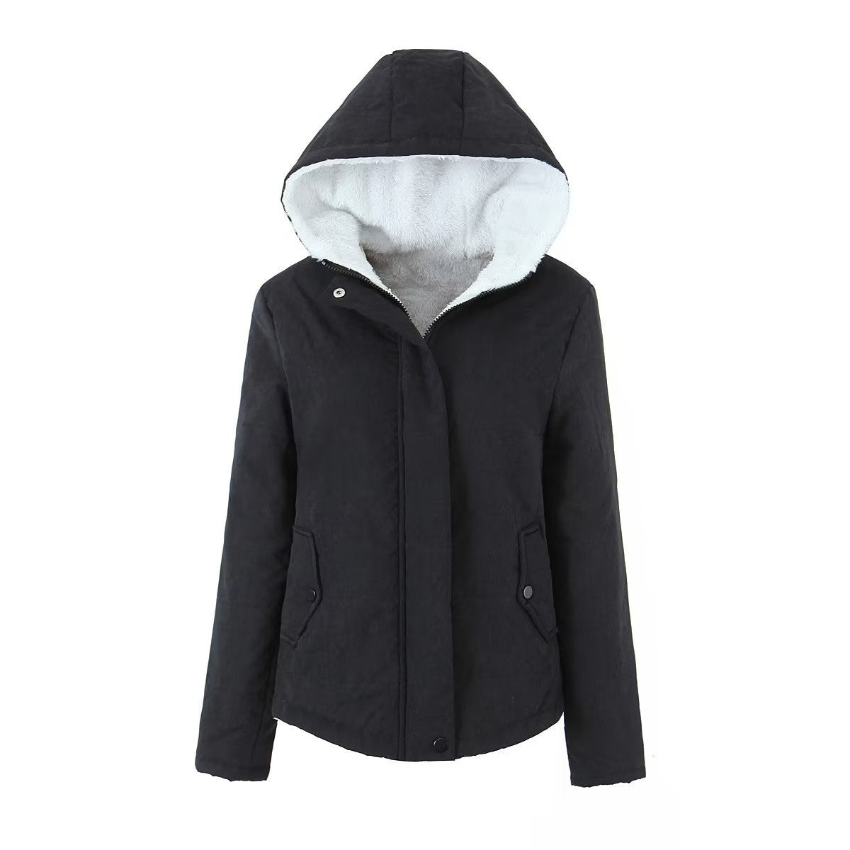 Hooded cotton coat women's long-sleeved bread coat