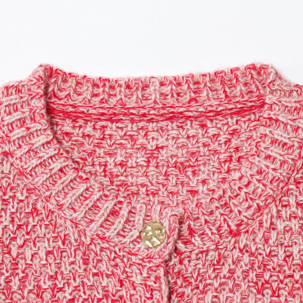 New Women's Fashion Design Knitted Coat