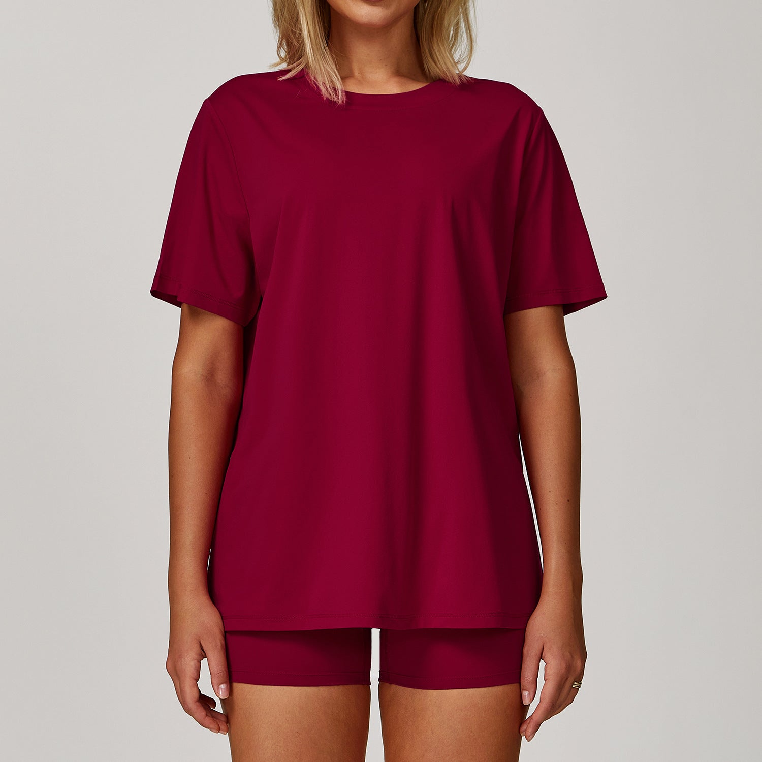 Short-sleeved Round Neck Loose Casual Quick-drying T-shirt