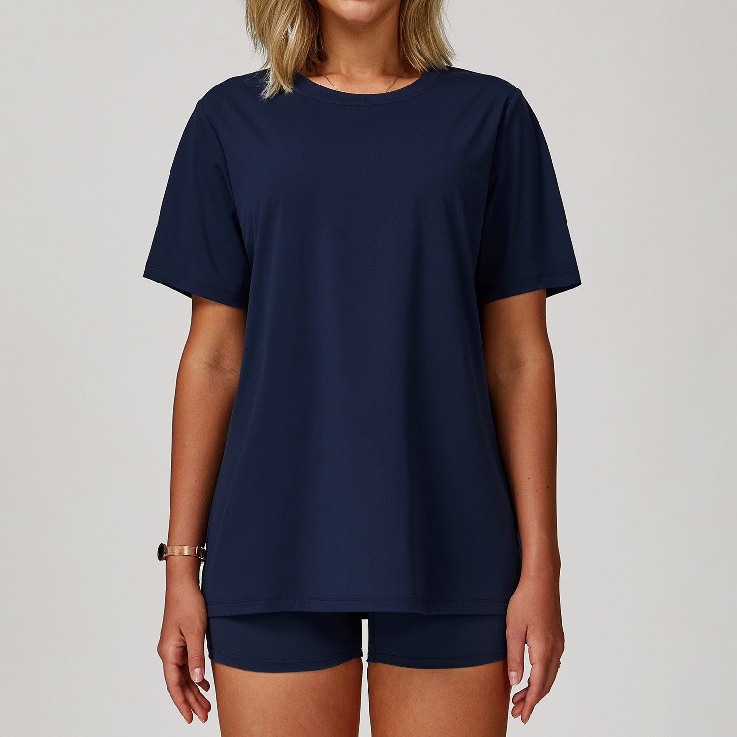 Short-sleeved Round Neck Loose Casual Quick-drying T-shirt