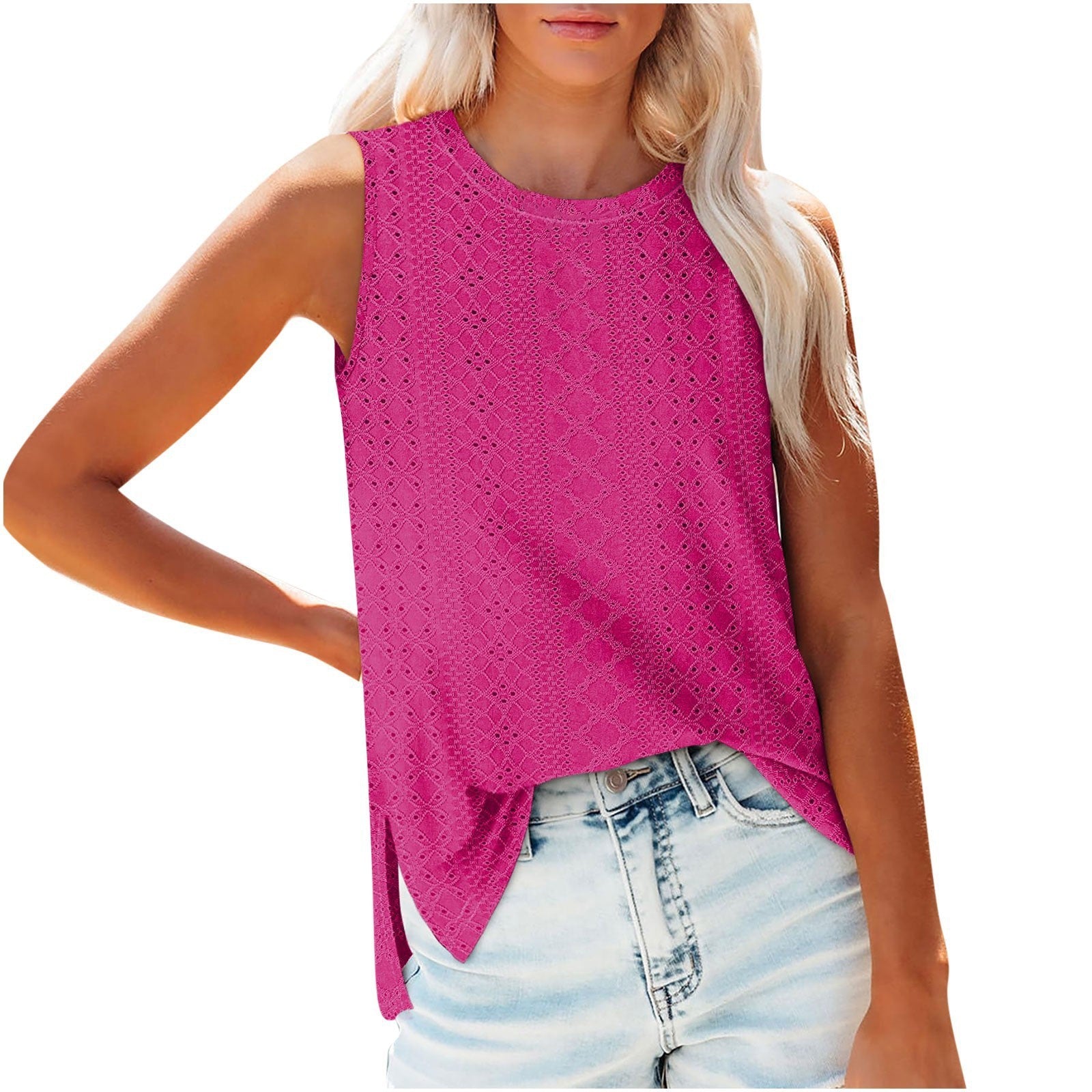 YJ Vest Slit Women's Top